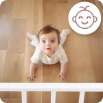 Barierka bramka zabezpieczająca biała Nukido 718000