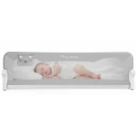 Barierka ochronna do łóżka zabezpieczająca bramka blokada 200 cm Nukido szara