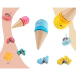 Drewniana kawiarnia lodziarnia zabawka dla dzieci Nukido NK-880