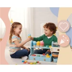 Drewniana kawiarnia lodziarnia zabawka dla dzieci Nukido NK-880