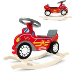 Drewniane auto na biegunach Ricokids 785001 straż pożarna