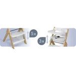 Drewniane krzesełko do karmienia Nukido Timo