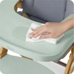 Drewniane krzesełko do karmienia Nukido Timo