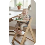 Drewniane krzesełko do karmienia Nukido Nelo