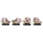 Fotelik samochodowy Nukido Aero Line beżowy 0-36 kg ISOFIX