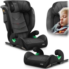 Fotelik samochodowy Nukido Louis Soft czarno-szary 15-36 kg ISOFIX