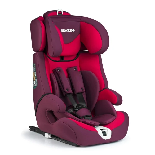 Fotelik samochodowy Ricokids ZEBO czerwony 9-36 kg ISOFIX