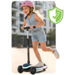 Hulajnoga trójkołowa dla dzieci balansowa LED Ricokids Leddi - czarna