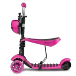 Hulajnoga trójkołowa Ricokids Buggy - różowa