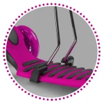 Hulajnoga trójkołowa Ricokids Buggy - różowa