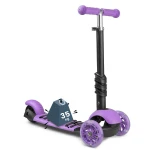 Hulajnoga trójkołowa Ricokids Buggy - fioletowa