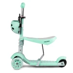 Hulajnoga trójkołowa Ricokids Buggy - miętowa