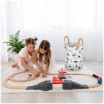Kosz na zabawki RK-402 Ricokids - biały  