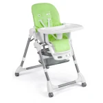 Krzesełko do karmienia ze stolikiem Ricokids SIMO zielone + gratis koszyczek