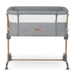 Łóżeczko dziecięce składane turystyczne dostawka + materac Nukido NK-243