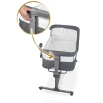 Łóżeczko dziecięce składane turystyczne dostawka + materac Nukido NK-243