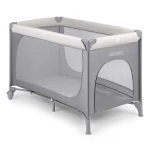 Łóżeczko turystyczne + materac + torba 125 x 65 x 78 cm RK-240 jasno szare