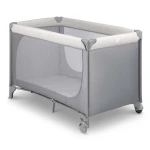 Łóżeczko turystyczne + materac + torba 125 x 65 x 78 cm RK-240 jasno szare