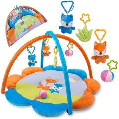 Mata interaktywna edukacyjna 90 x 45 cm Lisek Ricokids 