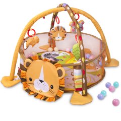 Mata interaktywna edukacyjna 90 x 56 cm Zwierzątka Ricokids 