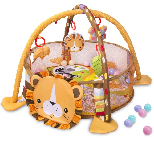 Mata interaktywna edukacyjna 90 x 56 cm Zwierzątka Ricokids 