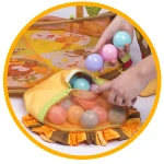 Mata interaktywna edukacyjna 90 x 56 cm Zwierzątka Ricokids 