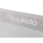 Osłona zabezpieczająca na łóżko 180 x 42 x 35 cm Nukido szara