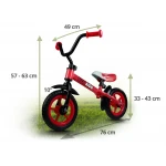 Rowerek biegowy czerwony Ricobike RC-113