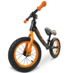 Rowerek biegowy dla dzieci Ricokids czarno-pomarańczowy
