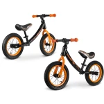Rowerek biegowy dla dzieci Ricokids czarno-pomarańczowy