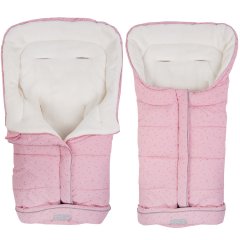 Śpiworek do wózka, sanek 96 x 45 cm Ricokids Drimi różowy